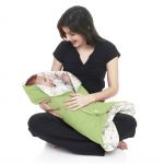 Couverture nomade toutes saisons Leaf vert - WALLABOO
