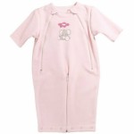 Gigoteuse polaire rose pyjachaud Kali, Nina & Kenza(70 cm) - Noukie's