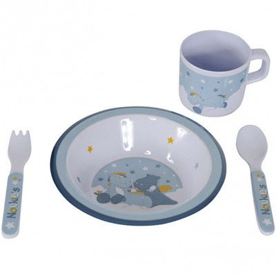 Set repas Victor et Lucien (4 pi�ces) par Noukie's