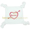 Doudou plat velours brod� Maman