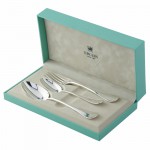 Coffret couverts Baguette (3 pi�ces, m�tal argent�) - Ercuis