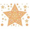 Sticker Pluie d'�toiles