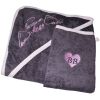 Cape de bain brod�e 
