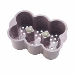Casier � biberons poudr� rose - B�aba