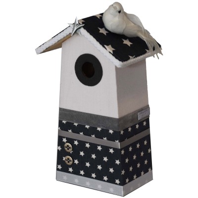 Cabane à oiseaux silver star (12,5 x 9 x 26 cm)