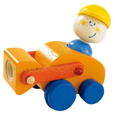 V�hicule � pousser Excavateur Emile par Haba