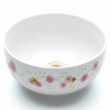 Bol en porcelaine Cr�me fleurette (13 cm)