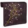 Rabat interchangeable Blossom choco pour sac � langer Mallette