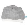 Bonnet b�b� mousseline gris