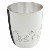 Timbale Pingouins (m�tal argent�)  par Ercuis