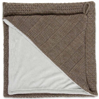 Cape de bain robust mix taupe (80 x 80 cm)