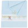 Parure drap + taie pour berceau ou lit b�b� Aquarelle bleue