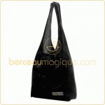 Sac � poussette Stroller Shopper en velours noir - Elodie Details