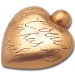 Presse-papier coeur de Madame de S�vign� (laiton) - La Monnaie de Paris