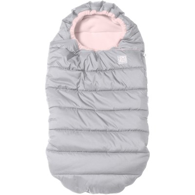 Nid d'ange doudoune T'igloo gris clair et rose (0-6 mois) par Red Castle