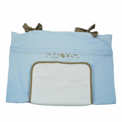 Housse de matelas � langer ciel Trousseau par Tartine et Chocolat