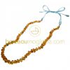 Collier d'Ambre ruban bleu