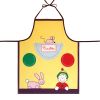 Tablier jaune personnalisable