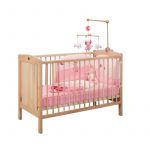Lit b�b� � barreaux h�tre (60 x 120 cm) - Moulin Roty