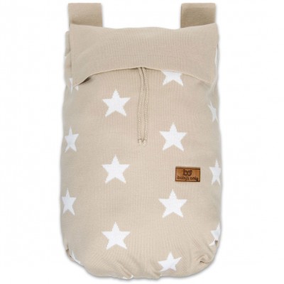 Sac de rangement à suspendre star beige et blanc