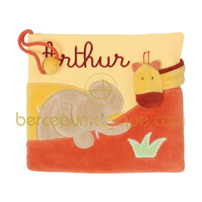 Album photos textile personnalisable Les Loustics par Moulin Roty