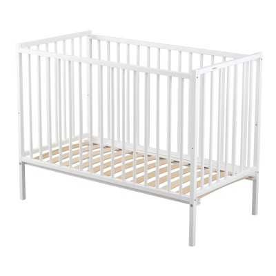 Lit b�b� r�mi (60 x 120 cm) Laqu� blanc par Combelle