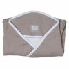 Babynomade fleur de coton taupe et ciel (taille 1 :  66 x 85 cm)