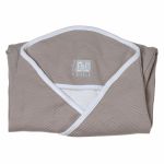 Babynomade fleur de coton taupe et ciel (taille 1 :  66 x 85 cm) - Red Castle