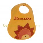 Bavoir Lion personnalisable Les loustics - Moulin Roty