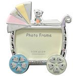 Cadre photo Landau (m�tal argent�) - Orf�vrerie de Cr�vigny 