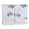 Lot de 2 doudous langes Singe