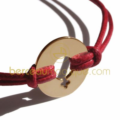 Bracelet Disco fille (or jaune)   par  Mikado