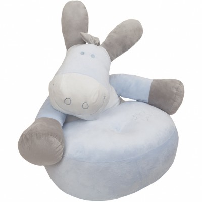 Pouf sofa âne paco cocon bleu