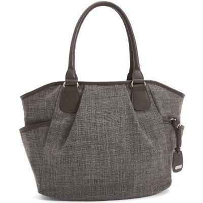 Sac à langer gris chiné