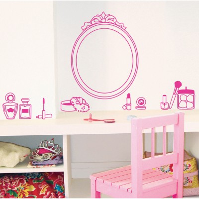 Stickers mural salon de beaut� (38 x 29 cm) par Mimi'lou