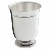 Timbale de bapt�me Godrons (m�tal argent�)