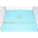 Drap housse jersey Lagon (70cm x 140cm) - Doux Nid