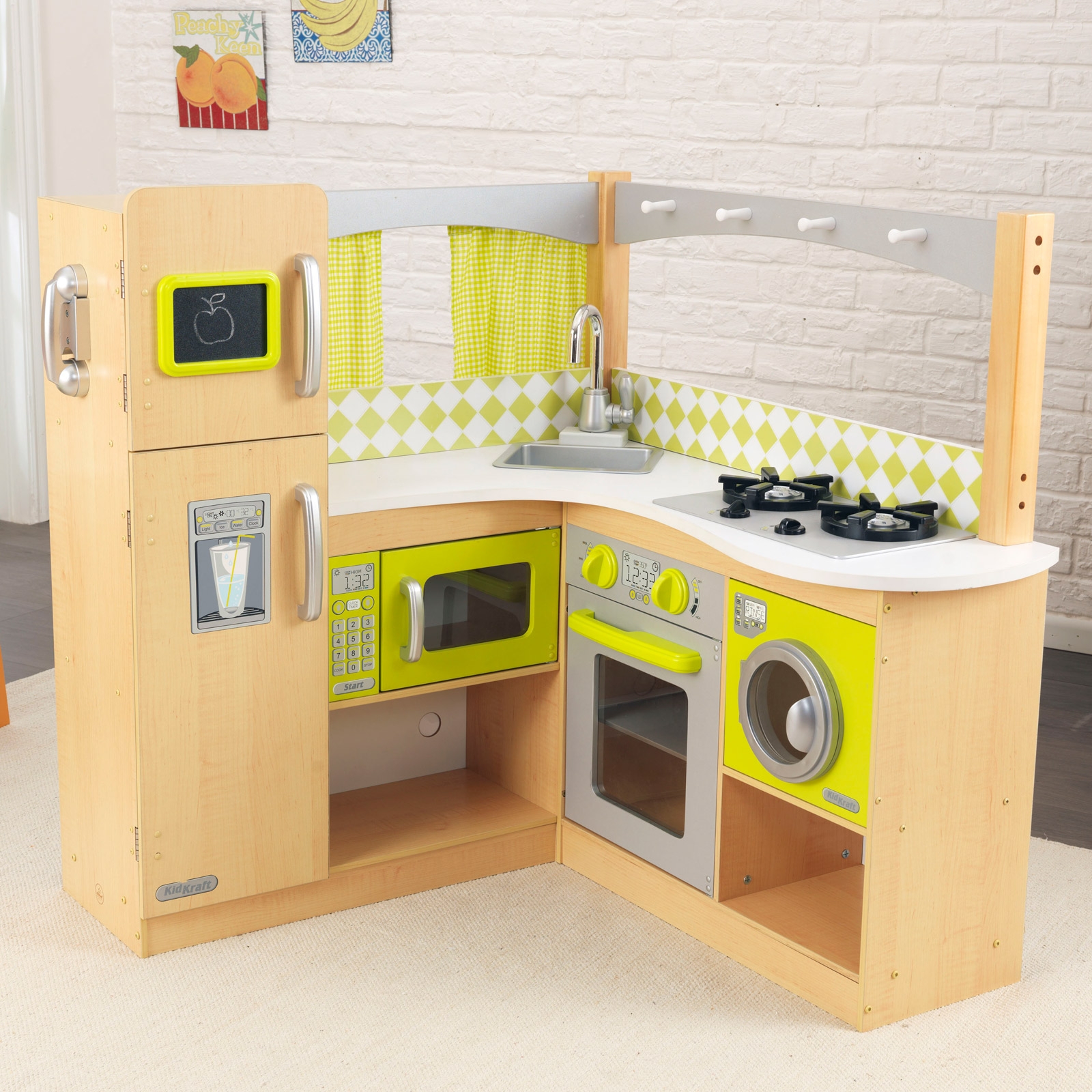 Cuisine Angle Citron Vert de KidKraft