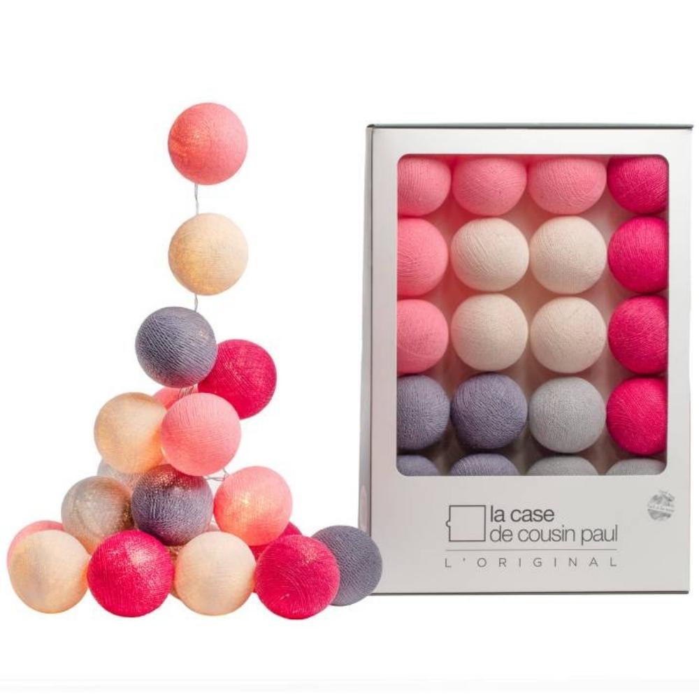 Coffret guirlande lumineuse l'original fille hoi an rose