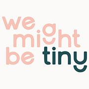 Logo Marque We Might Be Tiny Berceau magique