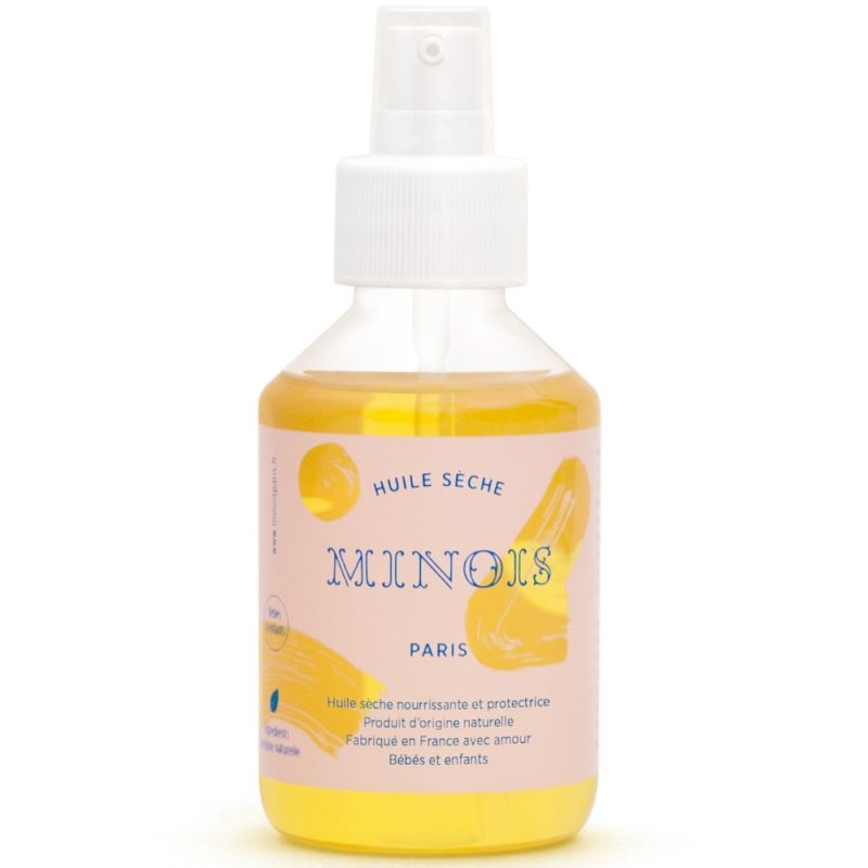 Huile sèche et nourrissante corps, cheveux, massage (150 ml) Minois Paris