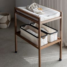 Table à langer avec roulettes Mori Chataigner