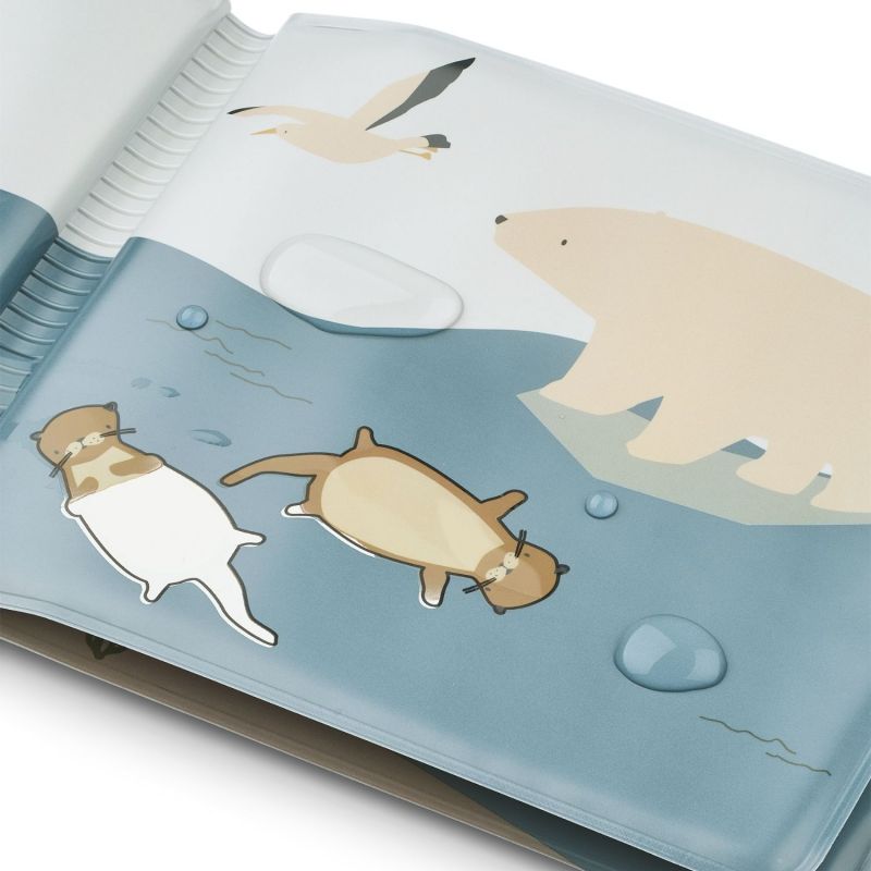 Livre de bain magique Waylon Arctic Sea Liewood Produit ouvert 4