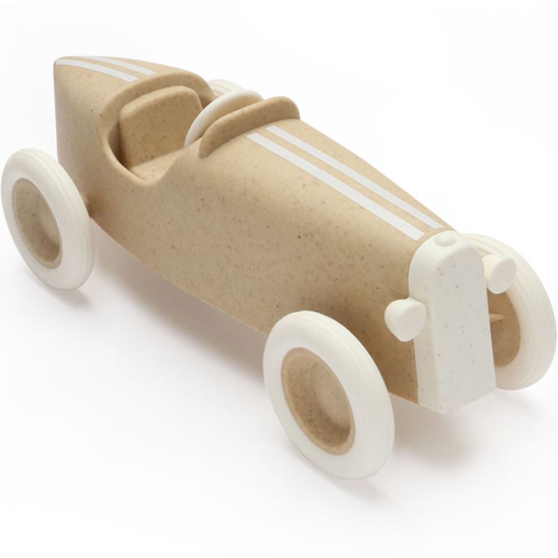Voiture de course en bois Grand Prix beige ooh noo