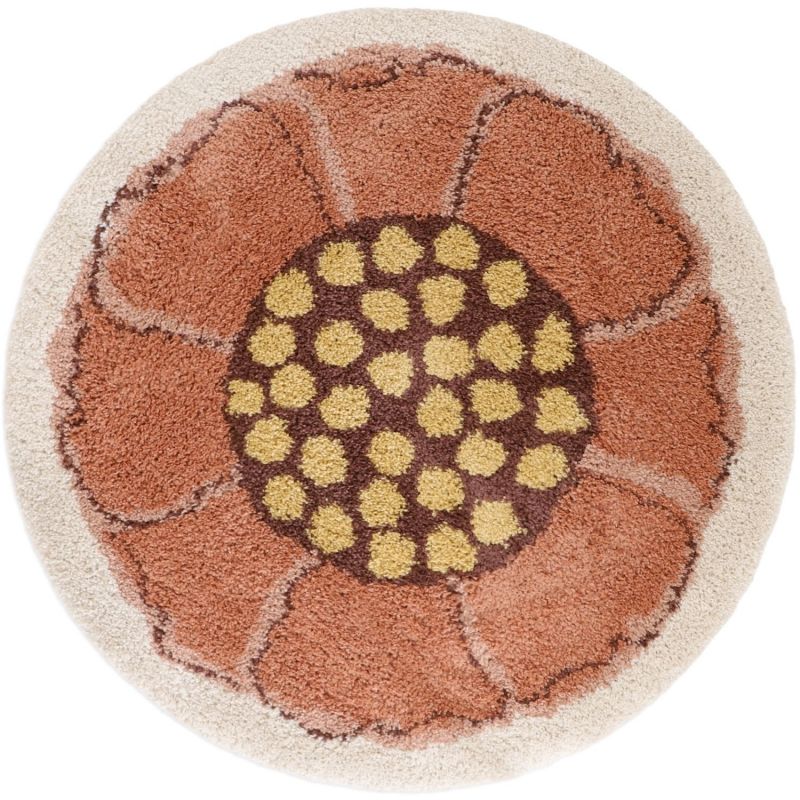 Tapis rond Bohemian Flora (120 cm) Nattiot Produit 1