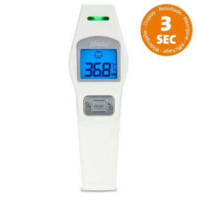 Thermomètre frontal infrarouge blanc