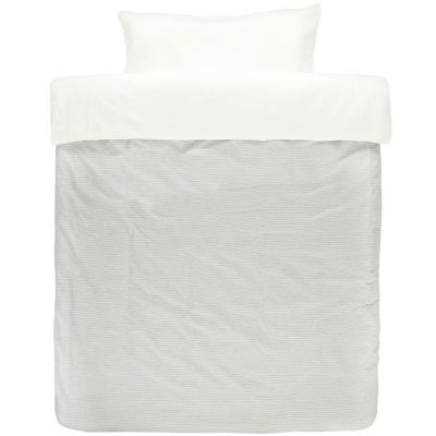 Housse de couette pour berceau + taie Blue ribbons (80 x 80 cm) Les Rêves d'Anaïs