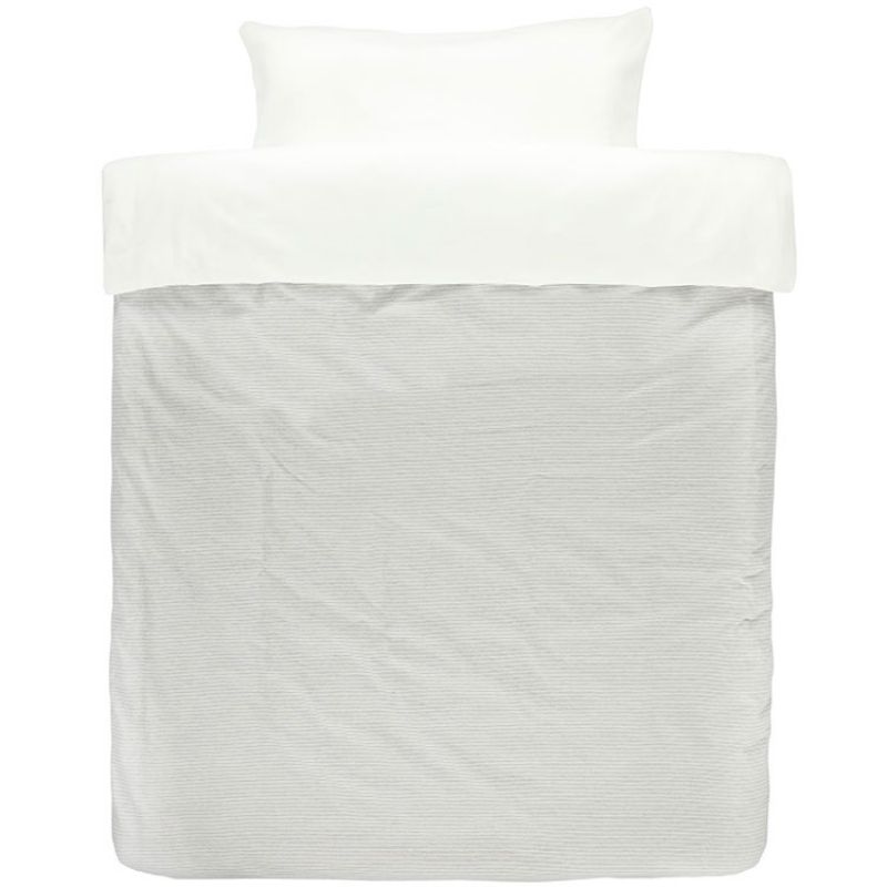Housse de couette pour berceau + taie Blue ribbons (80 x 80 cm) Les Rêves d'Anaïs