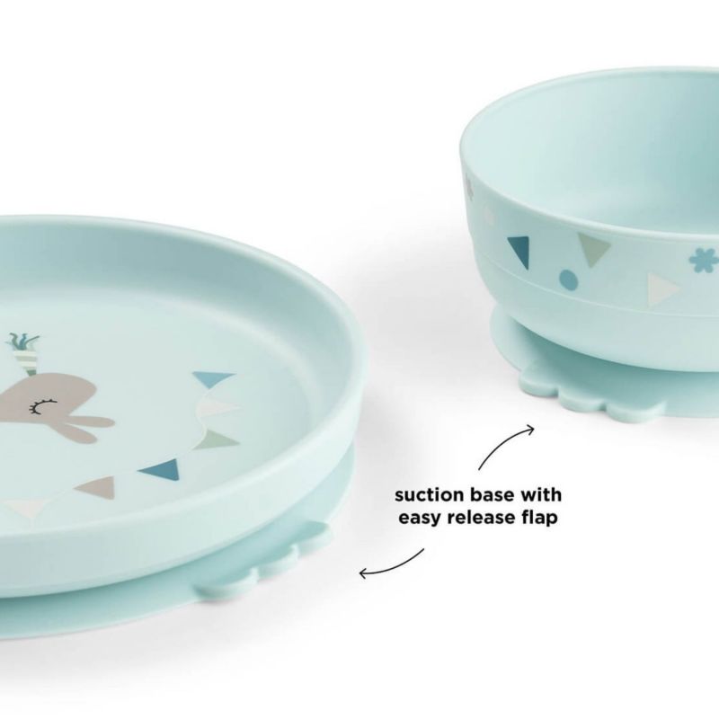 Foodie coffret repas ventouse Celebration Bleu Done by Deer Produit 6