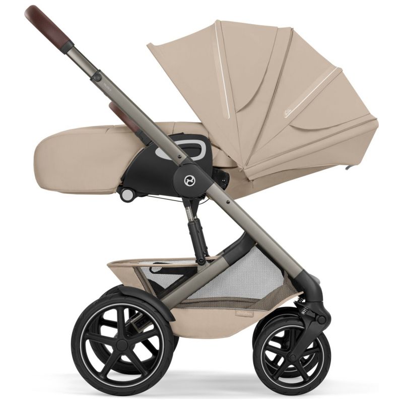 Poussette tout-terrain Talos S Lux 2026 avec nacelle soupleAlmond Beige Cybex Produit 4